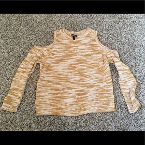 Cold Shoulder Sweater